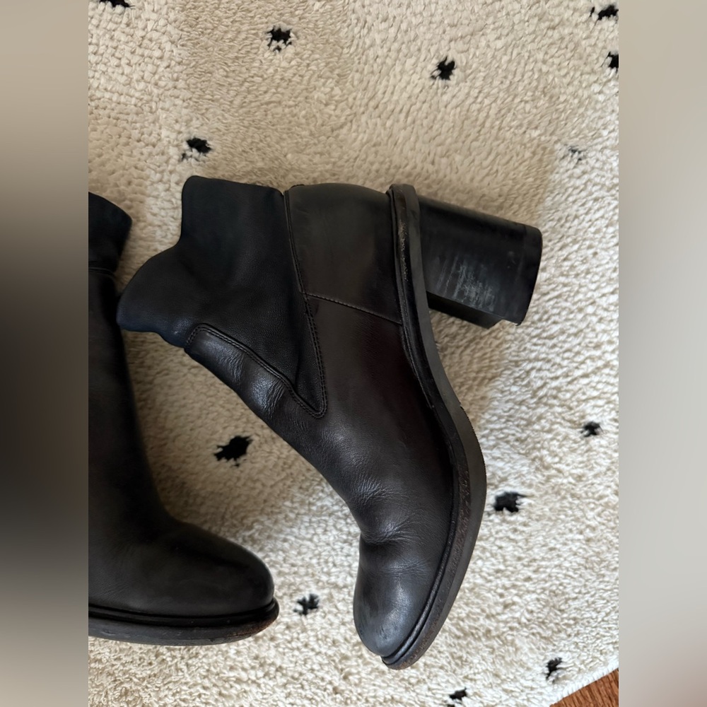 RAG & BONE Soren Leather Ankle Boots, Size 37.5 US 7.5 - Picture 11 of 16